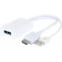 CUC Exertis Connect 127389 actieve DisplayPort-naar-HDMI videosignaalconverter 4K UHD 60Hz zwart