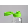 Curver Bottle Dots fles 0,45L transparant/groen