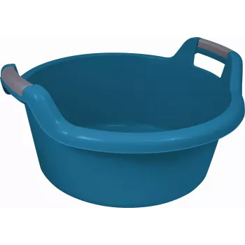 CURVER schaal met handgrepen rond 27L blauw