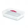 CURVER taarttransportbox rechthoekig 45x29,5x11,1 cm wit