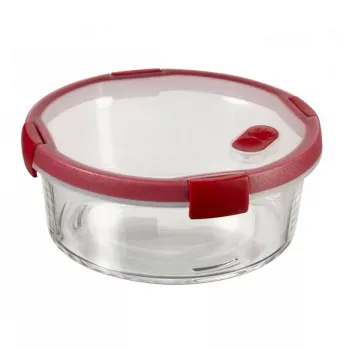 CURVER glazen bewaarschaal rond 1,2L Smart Cook