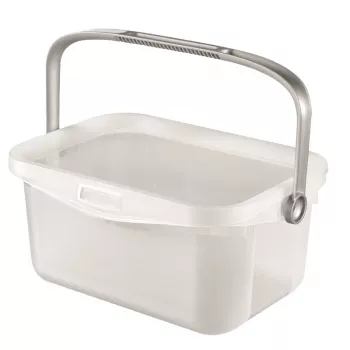 Curver Multiboxx 3L box met deksel en handgreep, 26 x 18 x 11 cm, transparant