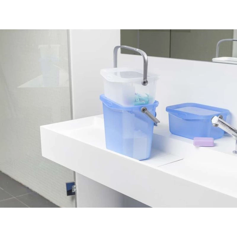 Curver Multiboxx 6L transparante opbergbox met deksel en handgreep