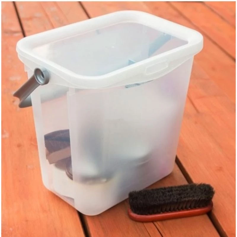 Curver Multiboxx 6L transparante opbergbox met deksel en handgreep