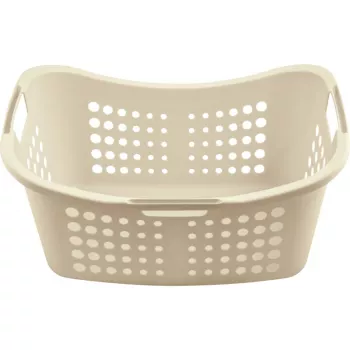 Curver Victor 50L wasmand in crème