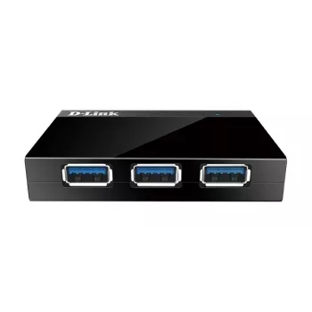 D-Link DUB-1340 4-poorts USB 3.0 hub - zwart