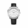 D1 Milano SSLL03 herenhorloge 36mm quartz edelstaal zwarte wijzerplaat