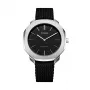 D1 Milano SSPL01 Unisex ultra thin quartz horloge 36mm zilver roestvrijstaal