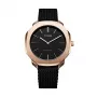 D1 Milano SSPL02 unisex polshorloge 36mm edelstaal zwarte wijzerplaat
