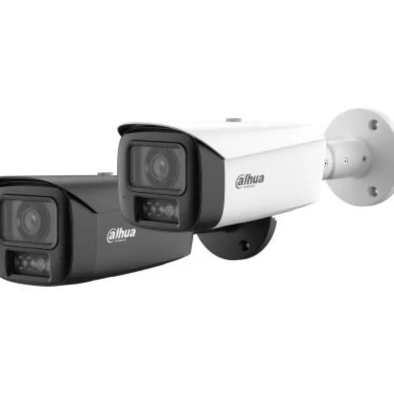 DAHUA 6MP Bullet IP-camera met warmlicht, Active Deterrence, 3,6mm objectief, IP67, zwart