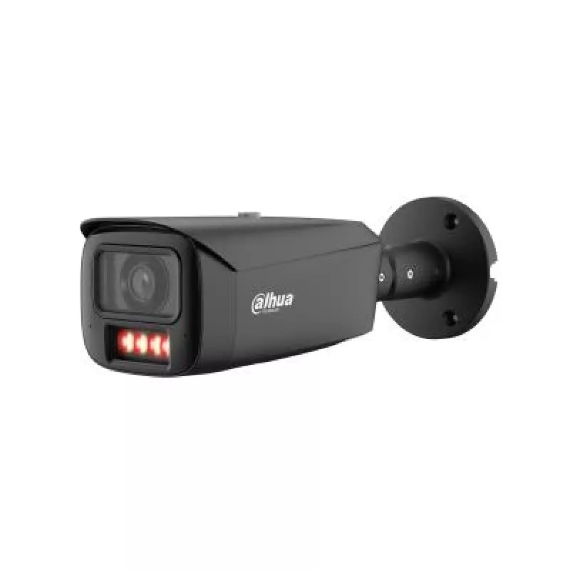 DAHUA 6MP Bullet IP-camera met warmlicht, Active Deterrence, 3,6mm objectief, IP67, zwart