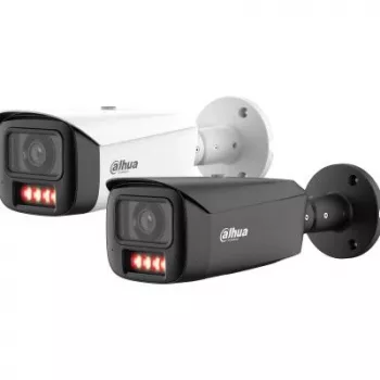 DAHUA 6MP Bullet IP-camera met warmlicht, Active Deterrence, 3,6mm objectief, IP67, zwart