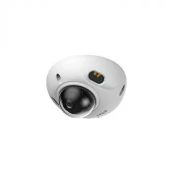 Dahua IPC-HDBW3649F-AS-IL-0280B IP-beveiligingscamera – 6MP dome, 2.8mm, IR & warm licht, IP67