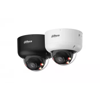 DAHUA IPC-HDBW5659R1-ASE-PV-0280B-PRO-BLACK 6MP Dome netwerkcamera met 2,8mm objectief, WizMind AI, zwart
