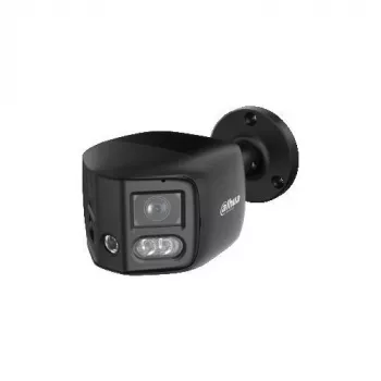 DAHUA IPC-PFW31259S-A180-E2-AS-PV-0280B-BLACK 5MP dual-lens panorama IP-camera met actieve afschrikking, zwart