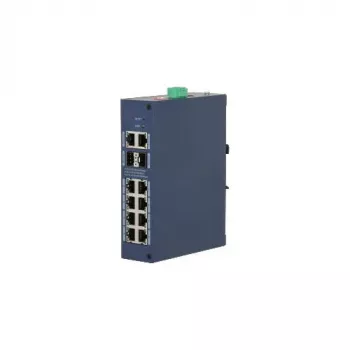 Dahua Technology CHS4212-8GT 12-poorts managed PoE++ switch (8 PoE + 2 Gigabit uplink + 2 SFP)