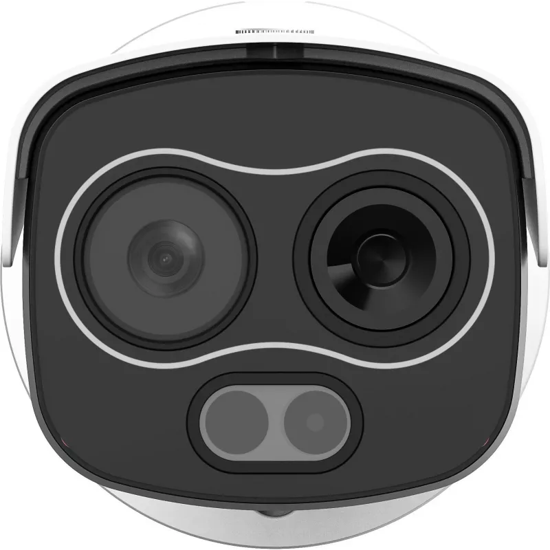 DAHUA TPC-BF1241-B3F4-DW-S8 warmtebeeld-bolcamera, 256x192 warmtebeeld & 4MP zichtbaar, 3.5mm/4mm, IP67, PoE