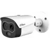 DAHUA TPC-BF1241-B3F4-DW-S8 warmtebeeld-bolcamera, 256x192 warmtebeeld & 4MP zichtbaar, 3.5mm/4mm, IP67, PoE