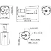 DAHUA TPC-BF1241-LB3F4-DW-S8-V1 4MP thermische hybride bullet-IP-camera