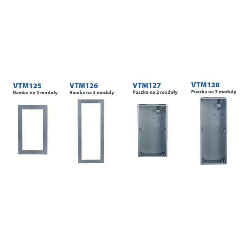 Dahua VTO4202F-MN Blindmodule voor modulair buitenstation VTO4202F, zilver
