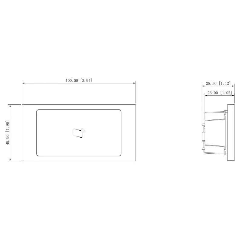 Dahua VTO4202FB-MR1 modulaire deurstation hoofmodule