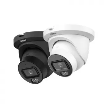 DAHUA WizSense 5 Series 8MP eyeball-netwerkcamera, 2,8mm vaste lens, zwart, IPC-HDW5859TM-ASE-IL-0280B-BLACK