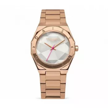 Daisy Dixon DD171RGM dames quartz analoog horloge 36mm roségoud
