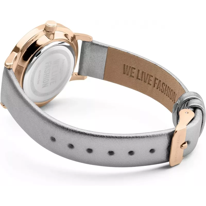 Daisy Dixon Dameshorloge DD086ERG 36mm Roségoud en grijs