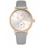 Daisy Dixon Dameshorloge DD086ERG 36mm Roségoud en grijs