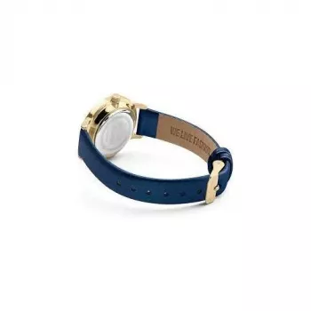Daisy Dixon Dameshorloge DD086UG 36mm quartz analoog zilveren wijzerplaat grijs leren band