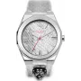 Daisy Dixon Dameshorloge DD117S 36mm grijze leren band