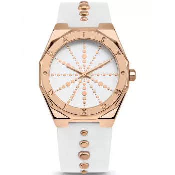 Daisy Dixon dameshorloge DD138WRG 36mm roségoud grijs
