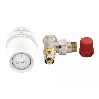 Danfoss RA-N thermostatknop en ventiel DN15
