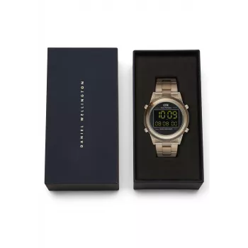 DANIEL WELLINGTON Classic Black Sheffield 42mm Rose Gold horloge DW00100767