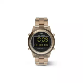 DANIEL WELLINGTON Classic Black Sheffield 42mm Rose Gold horloge DW00100767