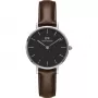 DANIEL WELLINGTON Petite Melrose dameshorloge 28 mm roségoud mesh band DW00100233