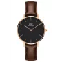 DANIEL WELLINGTON unisex horloge DW00100165 32mm roségoud RVS mesh