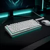 Dark Project ALU81A Terra Nova White mechanisch toetsenbord, G3MS Moonstone Switch, US ANSI