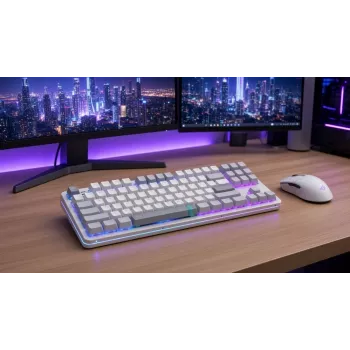 Dark Project ALU87A Daylight toetsenbord, G3MS Zircon switch, RU
