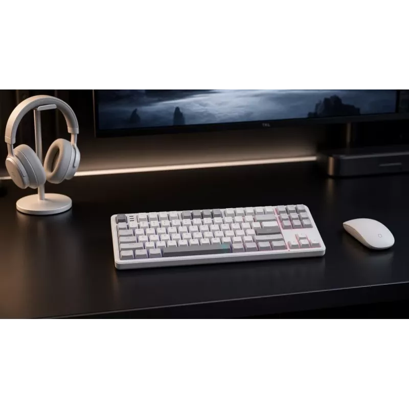 Dark Project ALU87A Daylight toetsenbord, G3MS Zircon Switch, RU