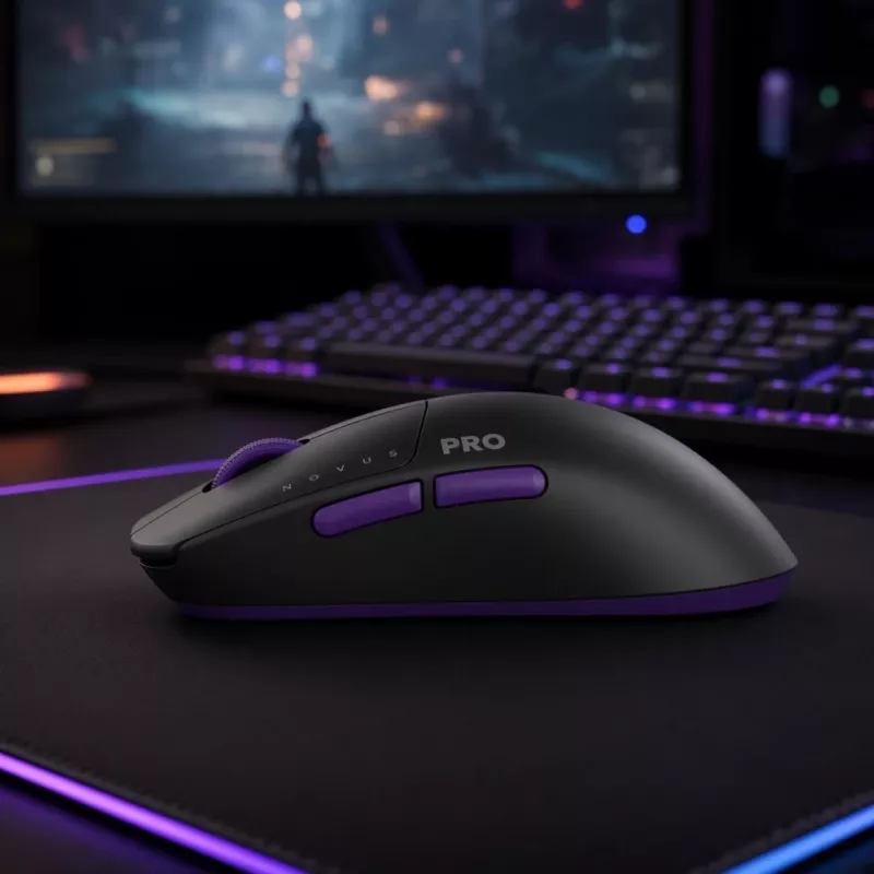 Dark Project Novus Pro Blackberry 75% tri-mode mechanisch gaming-toetsenbord