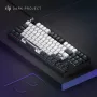 Dark Project Tamsus ALU87B Bushido mechanisch toetsenbord, G3MS Moonstone Switch, QWERTY Engels layout, hot-swappable, RGB, USB-C, aluminium behuizing