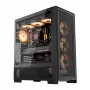DarkFlash AIRNOVA mid-tower computerbehuizing zwart + 3 x 120mm ARGB-ventilatoren