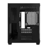 Darkflash C285MP mid-tower pc-behuizing, zijpaneel van gehard glas, ATX, zwart