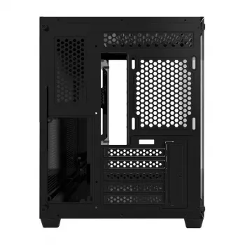 Darkflash C285MP mid-tower pc-behuizing, zijpaneel van gehard glas, ATX, zwart