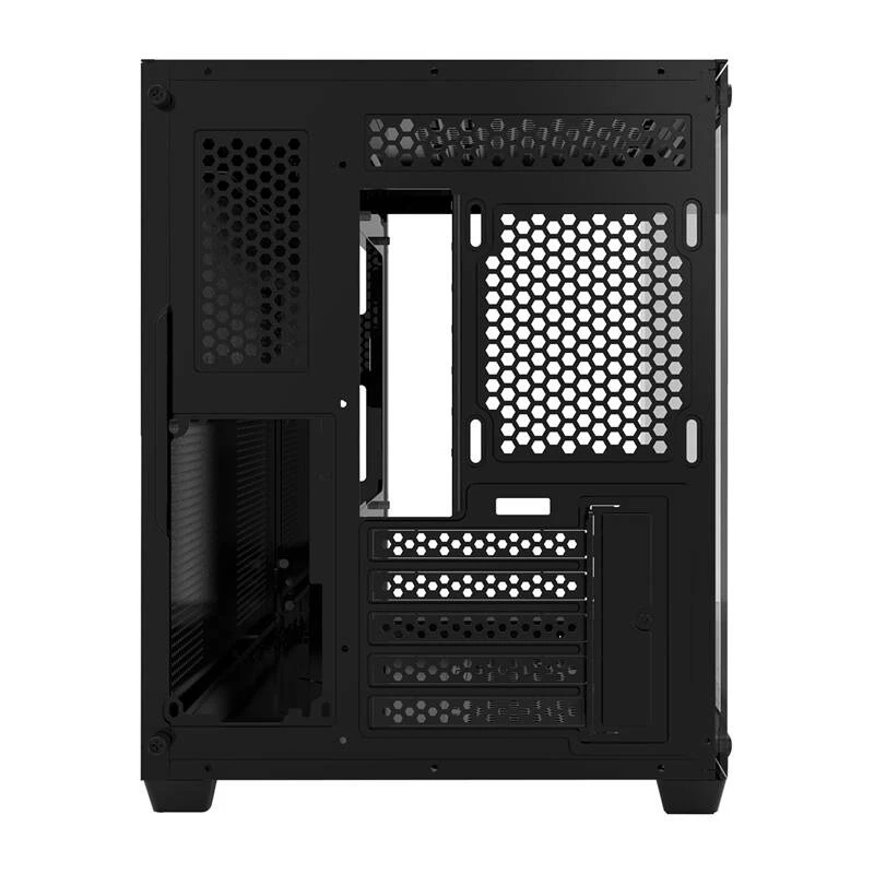Darkflash C285MP mid-tower pc-behuizing, zijpaneel van gehard glas, ATX, zwart