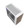 Darkflash DS900WD ATX mid-tower computerbehuizing (wit) met 4 ARGB-ventilatoren en zijpaneel van gehard glas