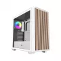 Darkflash DS900WD ATX mid-tower computerbehuizing (wit) met 4 ARGB-ventilatoren en zijpaneel van gehard glas