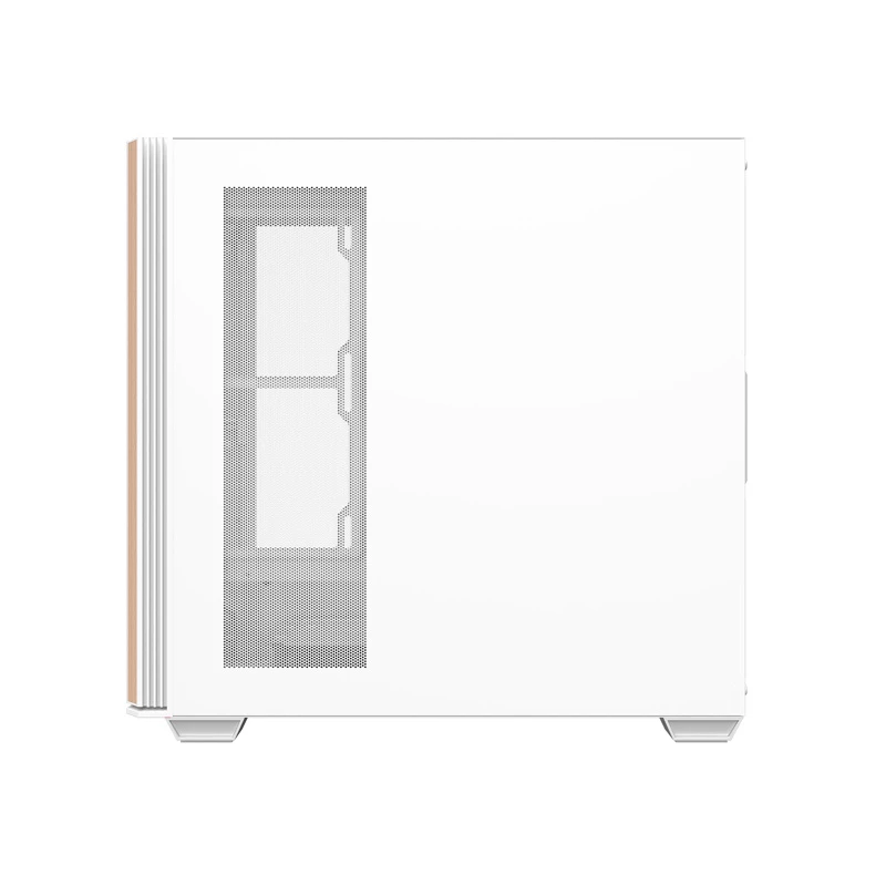 Darkflash DS900WS ATX mid-tower computerbehuizing, wit, tempered glass, geen ventilatoren