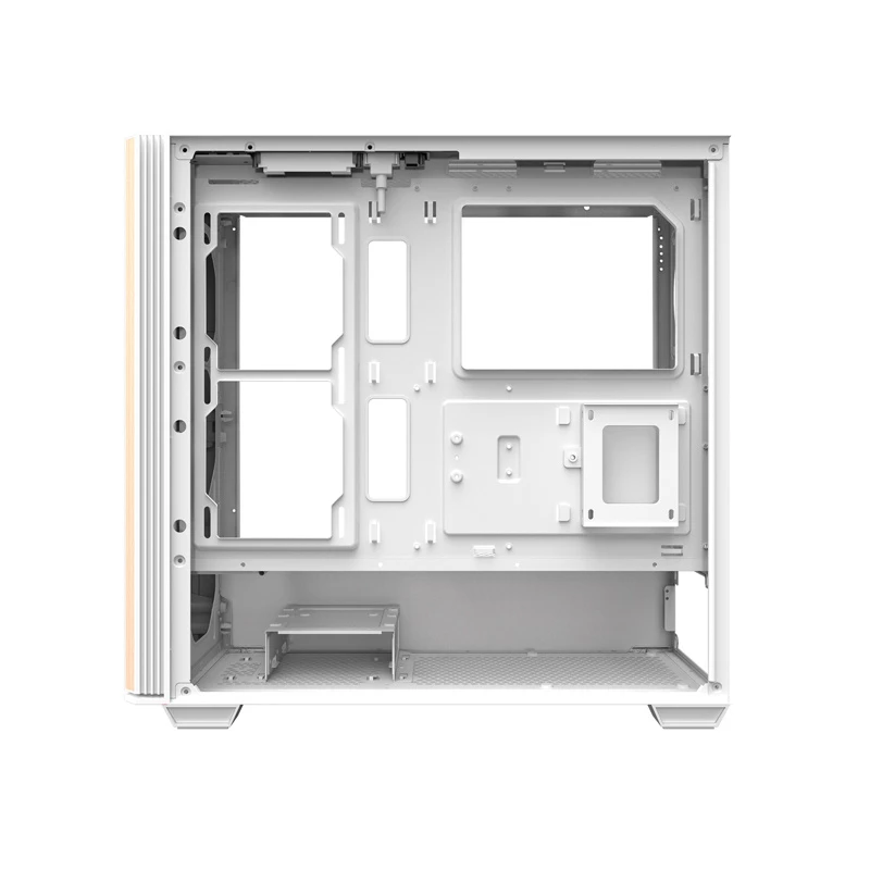Darkflash DS900WS ATX mid-tower computerbehuizing, wit, tempered glass, geen ventilatoren